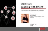 Leading with Intent: Leveraging the Long Tail and Measuring Content ROI
