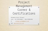 Project Management Career & Certifications