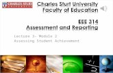 Assessing Student achievement