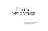 Cambio climático y procesos participativos. Federico Cardona
