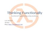 Thinking Functionally with JavaScript