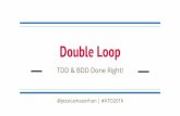 Double Loop: TDD & BDD Done Right!