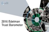 Edelman Trust Barometer 2016 - Italian launch