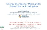 Bangalore | Jul-16 | Energy Storage for Microgrids:Poised for rapid adoption