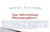 Top advertising photographers
