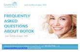 Dr. Joel Schlessinger answers frequently asked questions about BOTOX