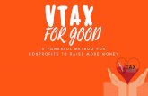Fundraising Program VTax For Good Presentation