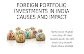 Foreign portfolio investments in india