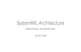 Apache SystemML Architecture by Niketan Panesar