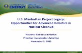 Rod Rimando  - Opportunities for advanced robotics in nuclear cleanup