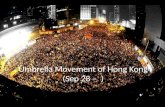 Hk Umbrella Movement （Part 1)