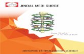 Orthopedic External Fixator Catalogue 2016 - JMS