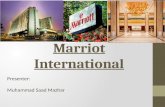 Marriot international slides