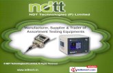Inspection Systems & Equipments by NDT Technologies (P) Limited, Navi Mumbai