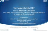 Luc Rotenberg, Tomosynthese et densité mammaire 2015