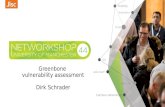 Greenbone vulnerability assessment  - Networkshop44