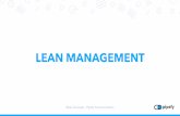 What is lean management?