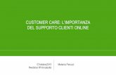 Customer Care: L'importanza del Supporto Clienti online
