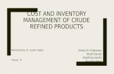 Cost and Inventory Management