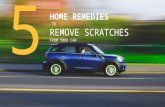 5 Home Remedies To Remove Scratches From Your Car