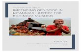 Rohingya Muslim Crisis in Myanmar - Radhika Lalit