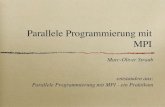 Parallele Programmierung mit MPI
