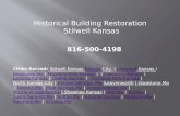 Historical Building Restoration Preservation  Stilwell Kansas 816-500-4198