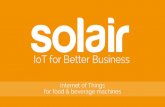 Solair IoT for Food Machines