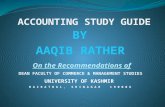 Accounting study guide