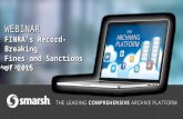 FINRA's Record-Breaking Sanctions of 2015