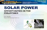 March 5   solar energy investment opportunities in the philippines ruth p briones