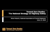Toward Zero Deaths: The National Strategy on Highway Safety