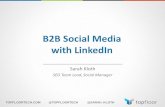 B2B Social Media with Linkedin