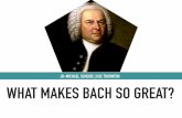 Jo-Michael Scheibe on What Makes Bach So Great