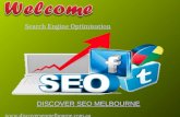 Search Engine Optimisation By Discover SEO Melbourne