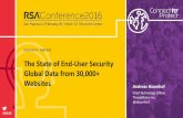 The State of End-User Security—Global Data from 30,000+ Websites