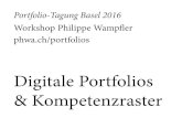 Portfoliotagung - Workshop Wampfler - 2016