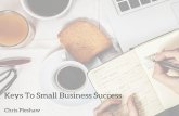 Keys To Successful Small Business