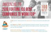 2016 Fortune 100 Best Companies to Work For