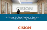 6 Steps to Developing a Content-First Marketing Strategy