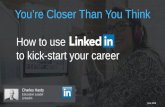 Getting started on LinkedIn - build a great profile