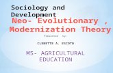 Sociology and development report neo   evolutionary