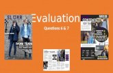 Evaluation 6 & 7 NEEDS FINISHING