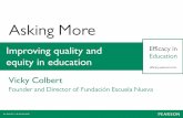 Asking More: Improving Equality & Equity in Education