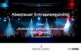 DNX Workshop ★ Abenteuer Entrepreneurship« oder »Gründe das geilste Business der Welt: Deines! - Jonathan Bouchard
