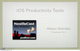iOS Productivity Tools
