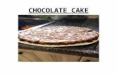 Chocolate cake (english project) claris