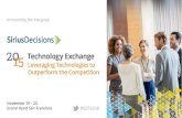 SiriusDecisions 2015 Technology Exchange: Guest Keynote Speaker Guide