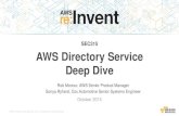 (SEC315) AWS Directory Service Deep Dive