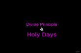 DP & Holy Days